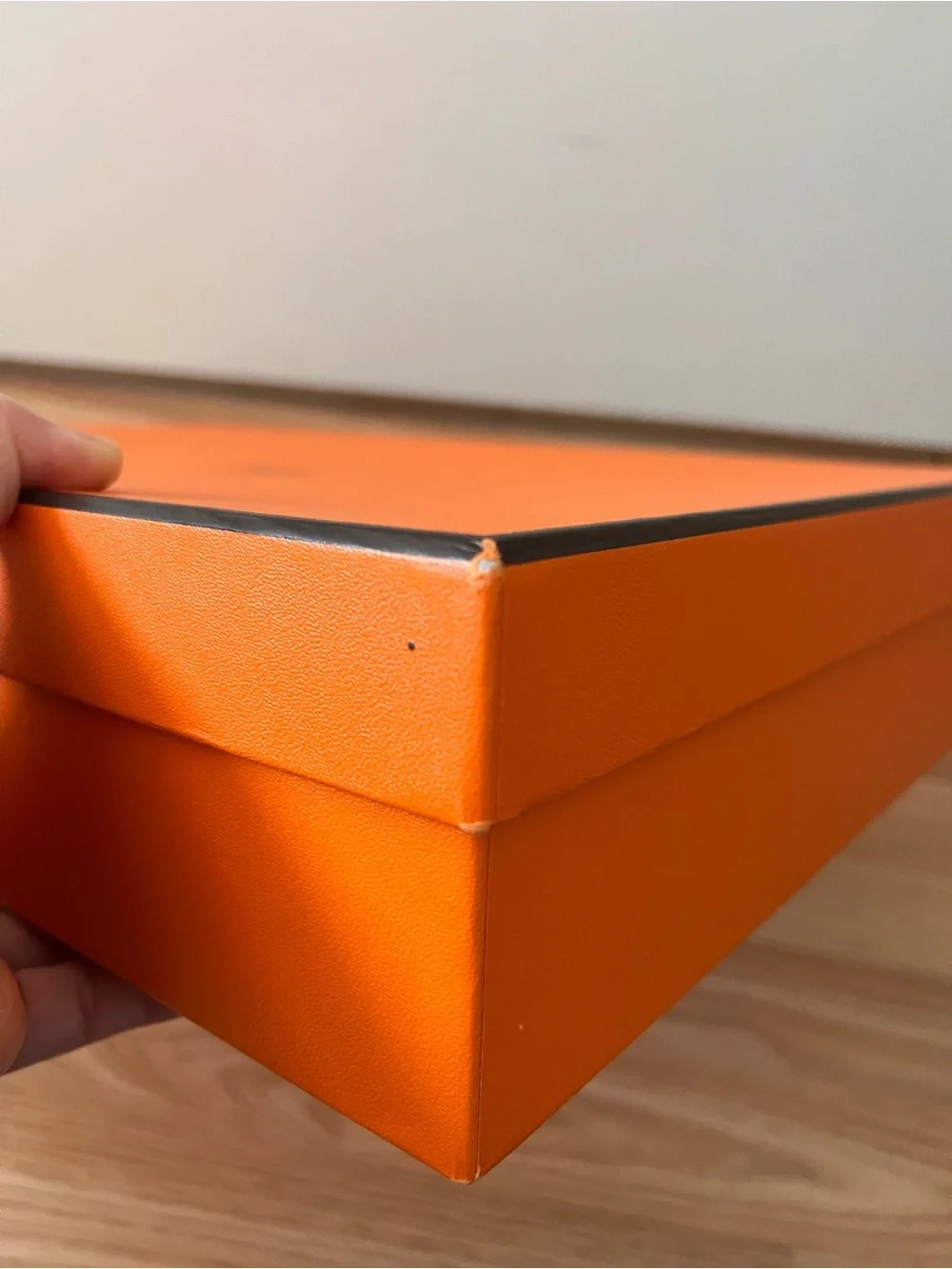 Hermès Orange Box Cover with Logo